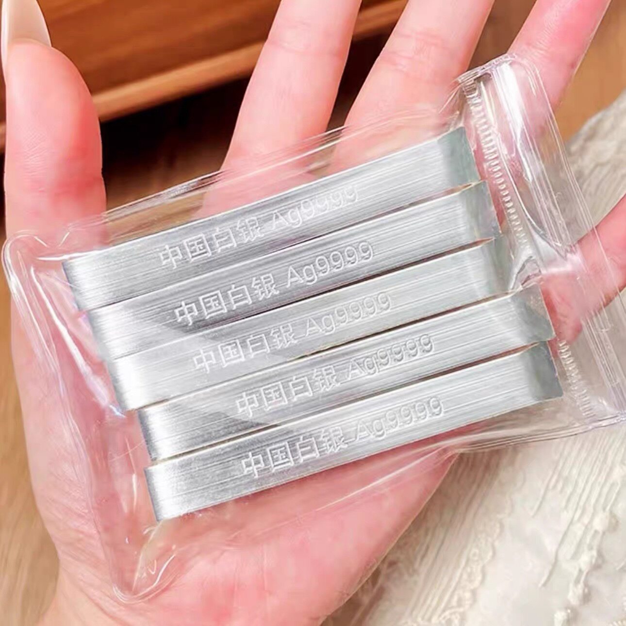 足银投资银条板原料9999纯银加工银块银砖银锭银颗粒白银收藏回收
