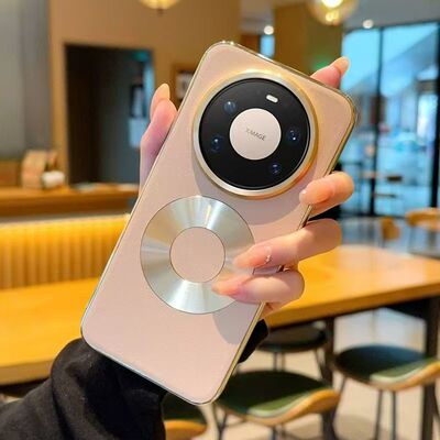 简约时尚适用华为mate80promax手机壳磁吸皮纹mate80pro原机色电镀高端素皮新款爆款全包边防摔男女保护套