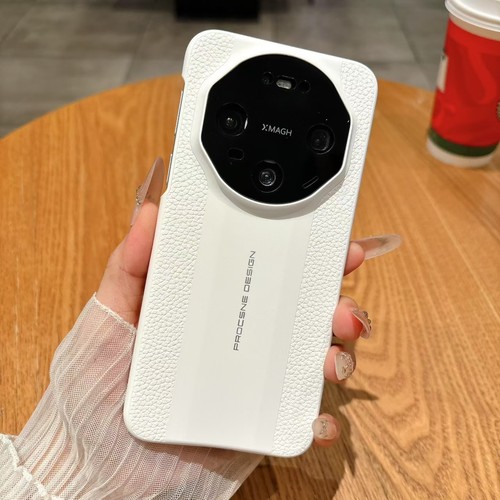 简约小众mate80promax手机壳新款电镀素皮mate70pro秒变保时捷荔枝皮纹高级感全包边防摔男女保护套