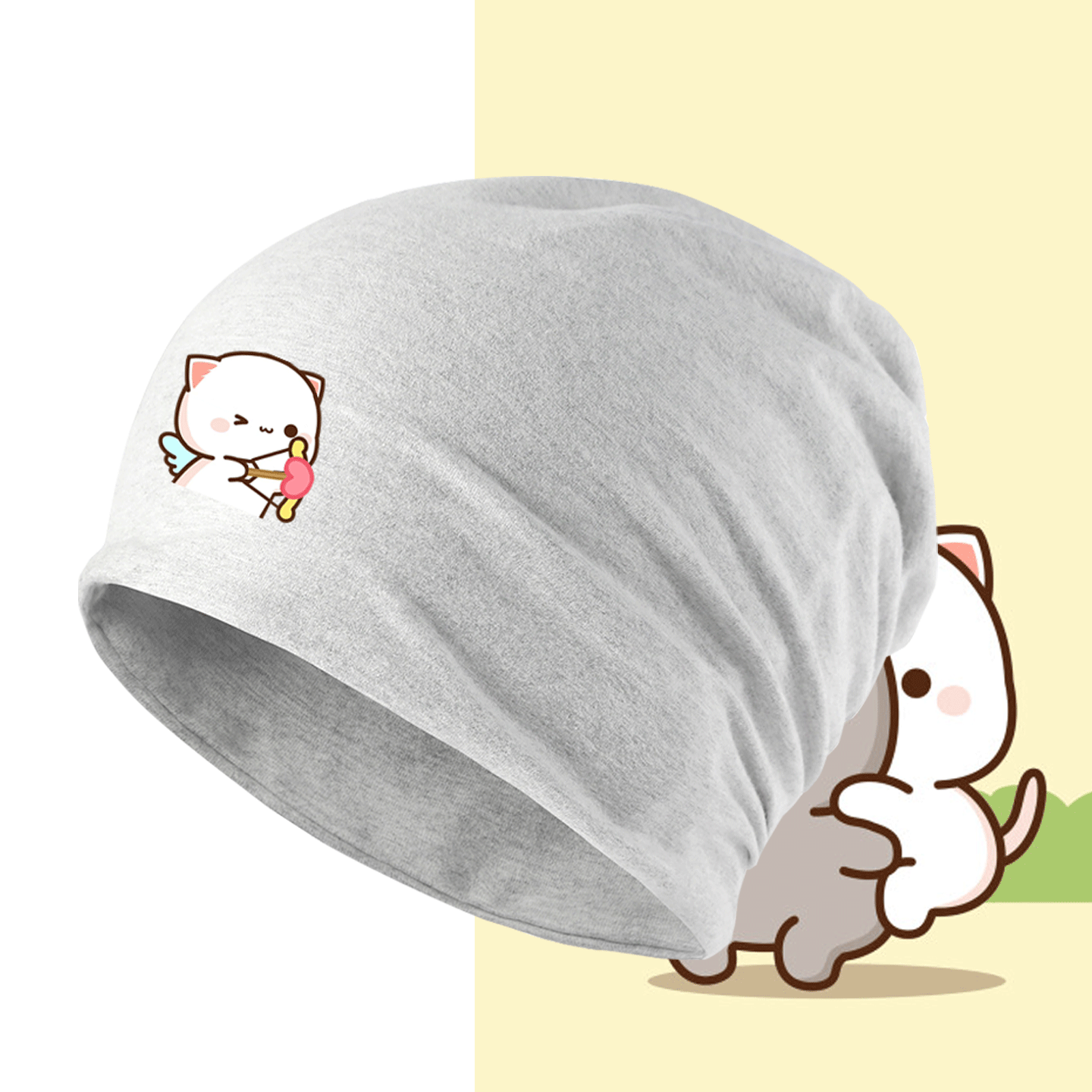 情侣可定制头巾帽堆堆帽包头帽