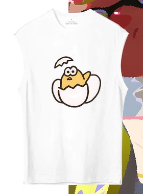 任天堂NS Splatoon2 喷射战士2祭典庆典游戏夏可定制无袖T恤背心