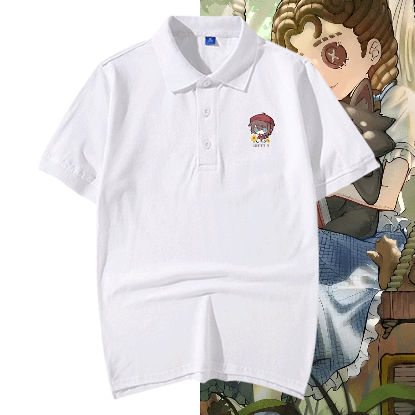 动漫周边夏季休闲男女潮POLO衫