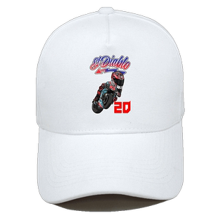 Motogp周边雅马哈车队夸塔拉罗印花青年休闲男女秋冬定制棒球帽子