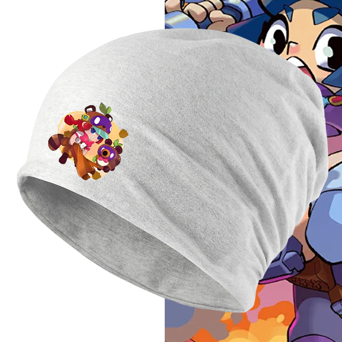 荒野乱斗游戏杰西周边包头帽