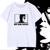 T恤男女纯棉半袖 走近哲学van出没注意B站兄贵二次元 定制短袖 衣服