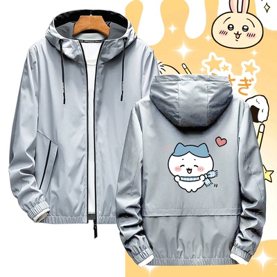 情侣可定制秋冬连帽夹克服外套