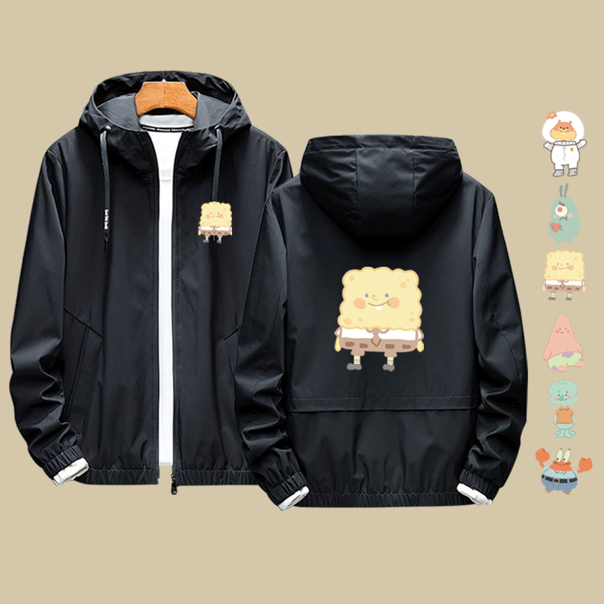海绵宝宝动漫周边衣服夹克外套
