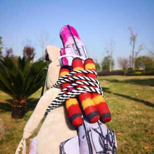 怪异另类抽象派摇滚兔子被火箭发射的兔子公仔毛绒玩具收藏礼品