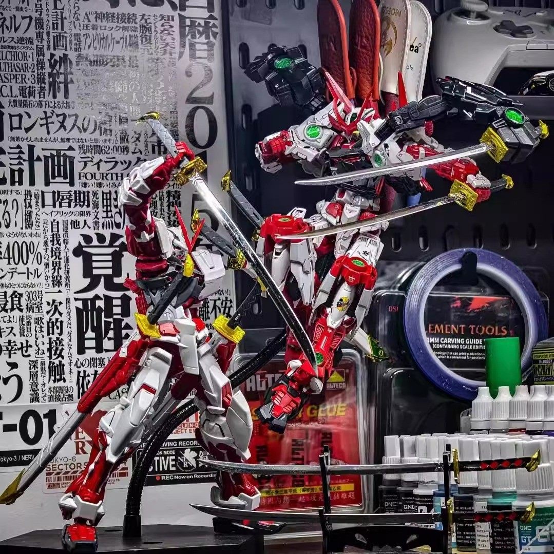 高达拼装模型强袭自由HG巴巴托 托斯MB红异端独角兽模型机甲男孩