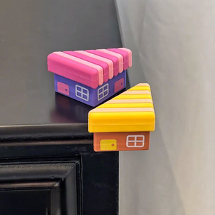 【带娃好物】多巴胺小房子宝宝防磕碰桌角保护套软硅胶防撞角桌贴