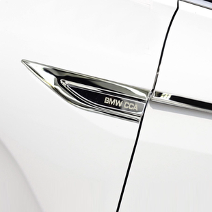 专用宝马三系四系i3/i4叶子板侧标车内外观改装大全配件装饰用品