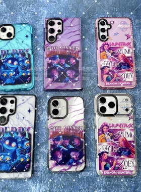RJINHIT kpop猎魔女团手机壳适用iphone17promax 16 15pro 14 saja三星s25ultra s24 a55 a56 demon hunters