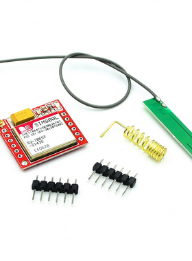 SIM800L模块 GPRS 转接板 GSM microSIM卡 Core board 全新 外贸