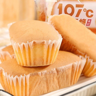 果仁园咸蛋黄软面包戚风烧全蛋加入软代餐面包蛋糕点整箱网红零食