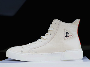 此款 &ST 只有两双40 41纯牛皮 庞麦郎我 高帮板鞋 滑板鞋