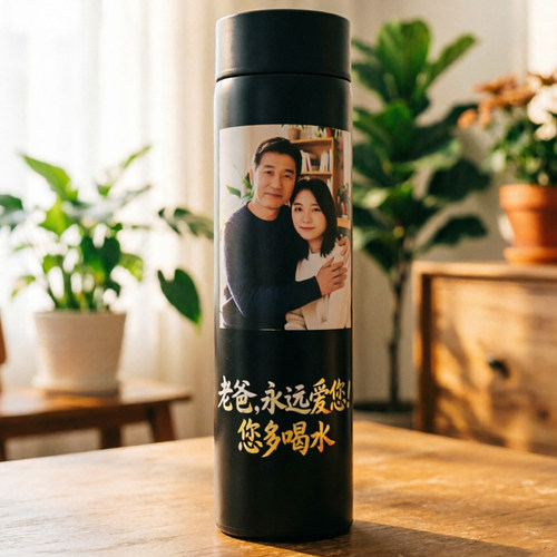 来图定制个性又好看的泡茶保温杯