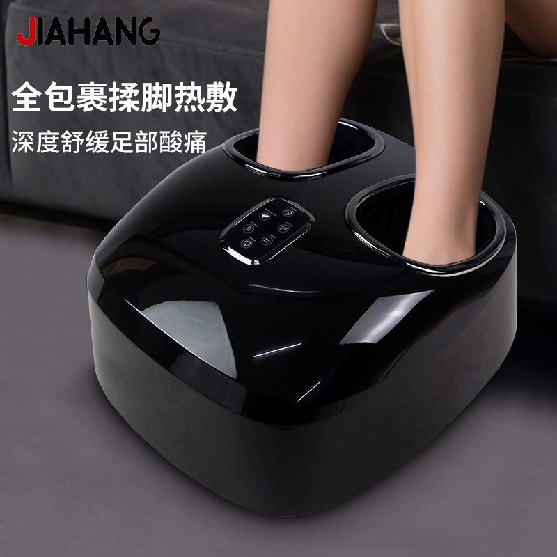 足疗机多功能脚底按摩器全自动家用智能气囊包裹揉压足部加热