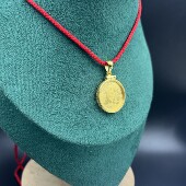 2026年3克熊猫金银纪念币吊坠框熊猫金币纪念币熊猫币边框项坠框