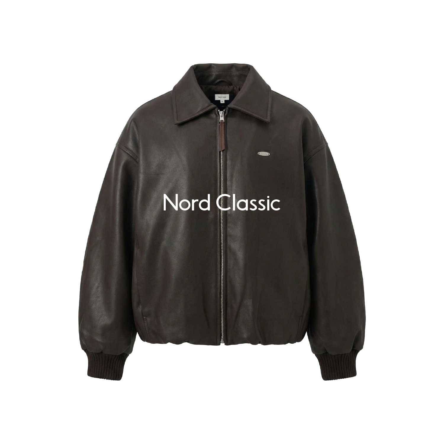 Nord Classic「短宽皮衣棉服」25秋冬复古休闲宽松皮衣夹克外套男