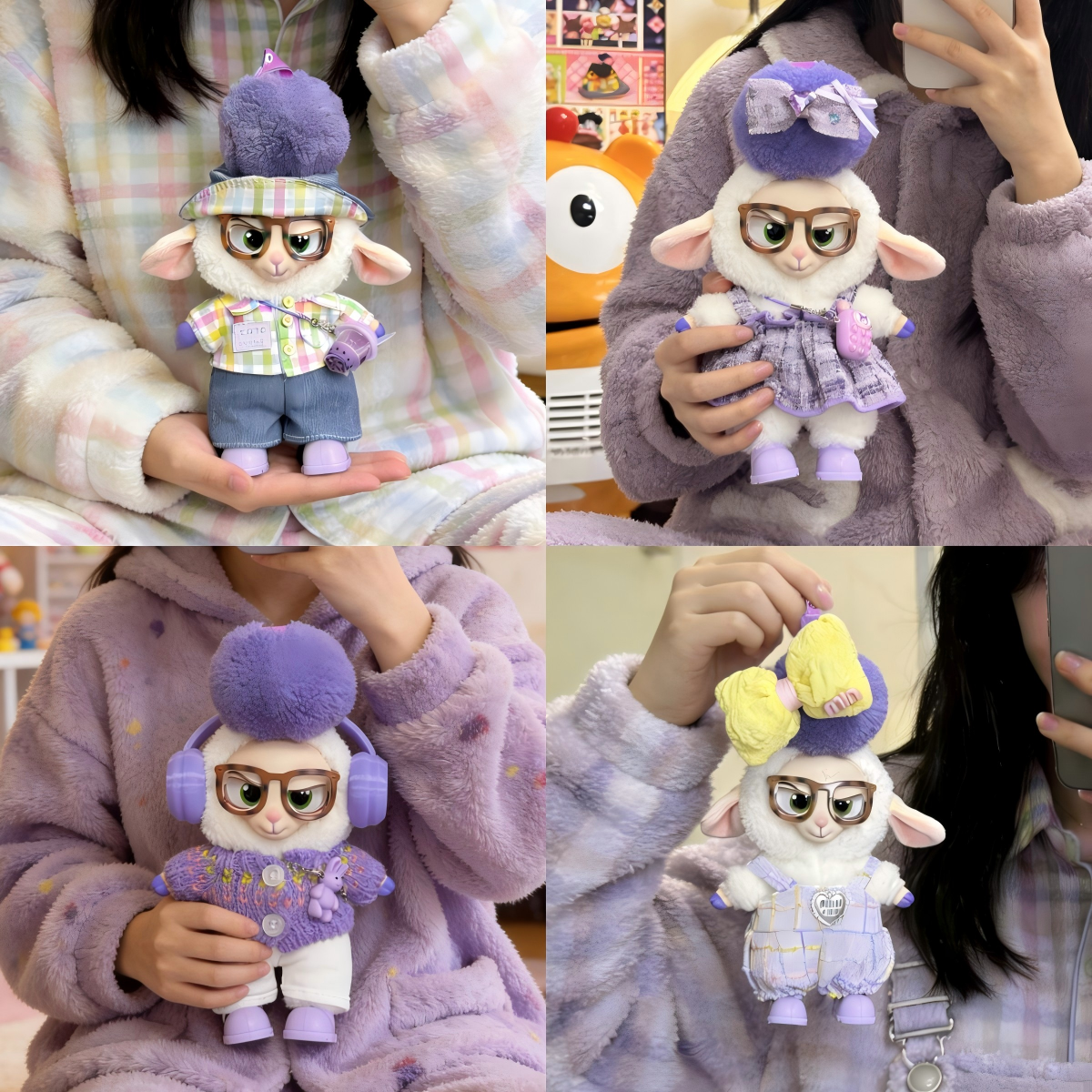 疯狂动物城囚服羊副市长娃衣17cm毛绒玩偶邪恶羊羊紫色衬衫背带裤,模玩/动漫/周边/娃圈三坑/桌游,潮玩娃衣,淘宝优惠券,粉丝福利购,淘宝优惠卷