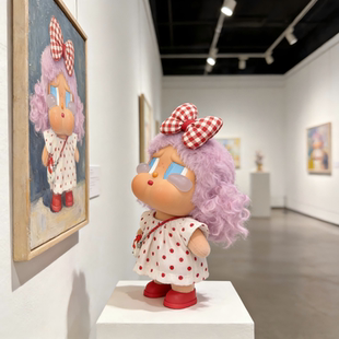 一起冲浪娃衣crybaby哭娃衣服度假春装15cm搪胶公仔红波点裙头饰