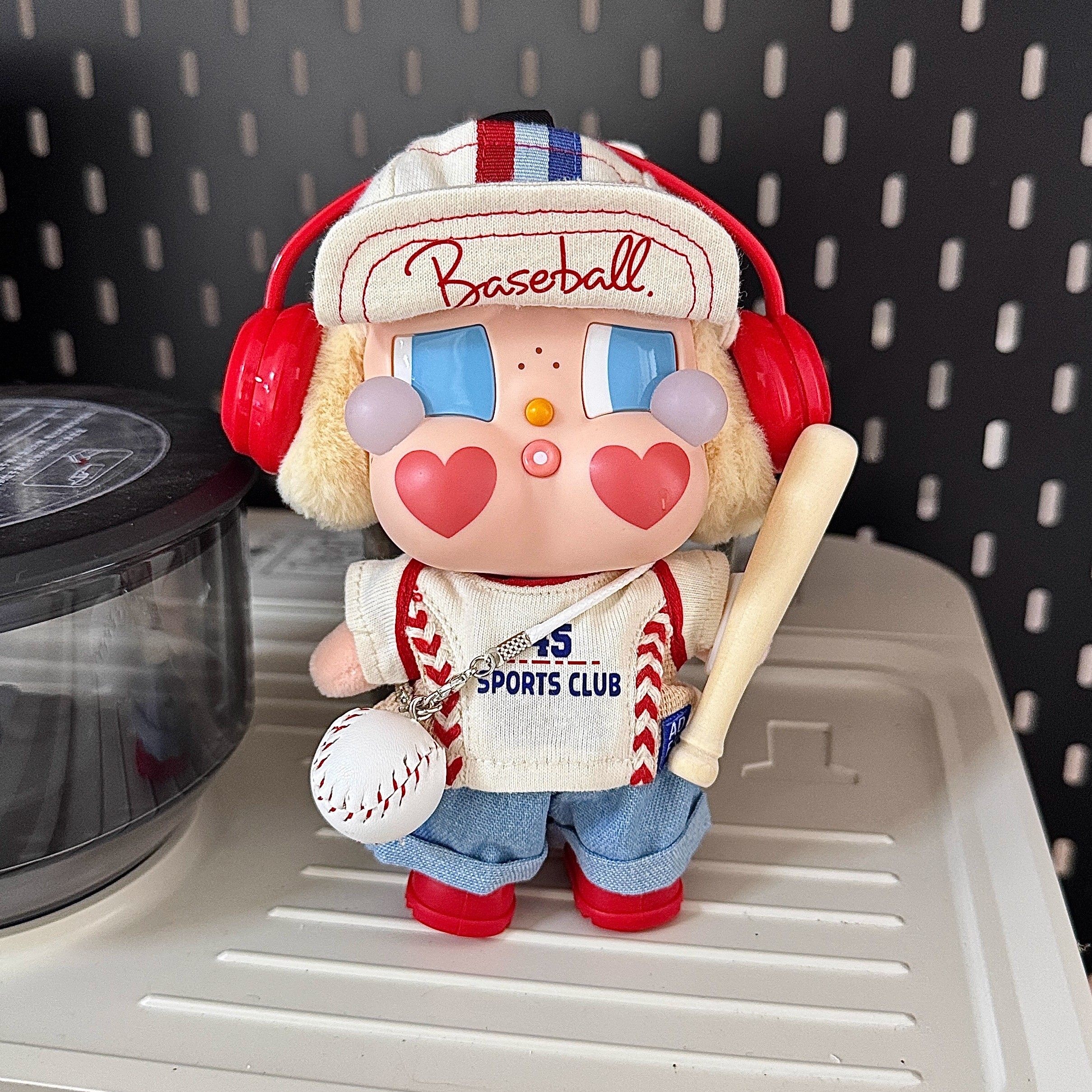 适配crybaby娃衣哭娃衣服眼泪工厂搪胶棒球服运动套装着替换装,模玩/动漫/周边/娃圈三坑/桌游,潮玩娃衣,淘宝优惠券,粉丝福利购,淘宝优惠卷