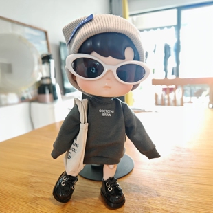 hacipupu娃衣企鹅BJD可动人偶1/8分衣服卫衣潮酷套装molly替换装