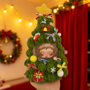 sp光织园圣诞节娃衣沐木衣服漫煦幻掣胧雾晨露着痕驯鹿圣诞树套装