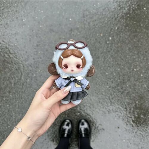 SP娃衣不想不想系列联名款挂件衣服skullpanda好看连衣裙不听不听