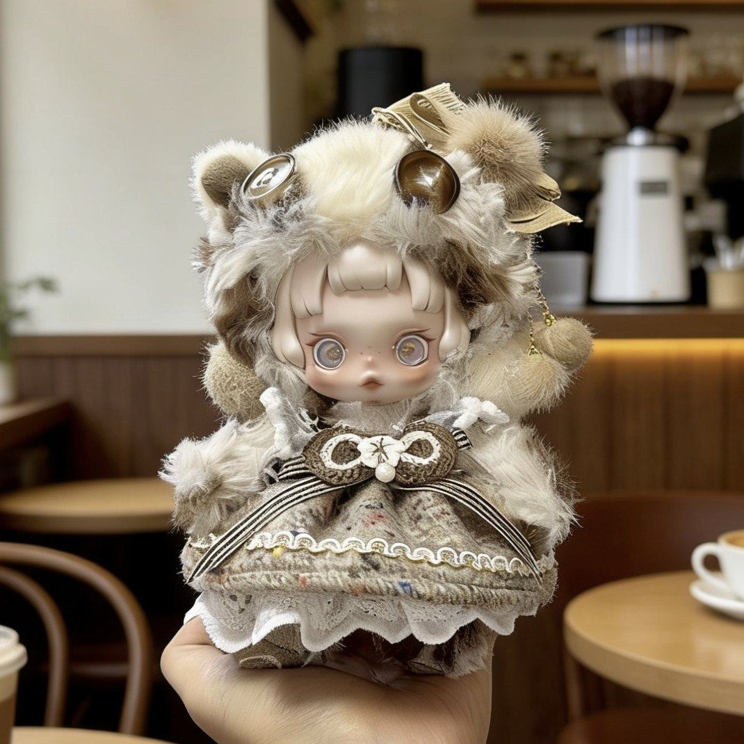 马力全开娃衣15cm马年限定毛绒挂件衣服千里马心愿马开心马替换装