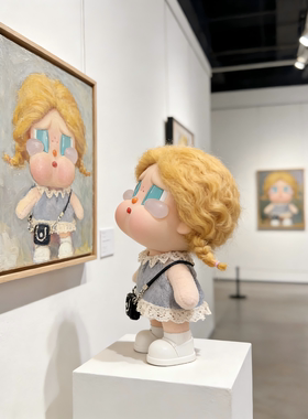 crybaby哭娃衣服咕噜咕噜娃衣度假系列搪胶春装可爱蓝挂脖裙套装