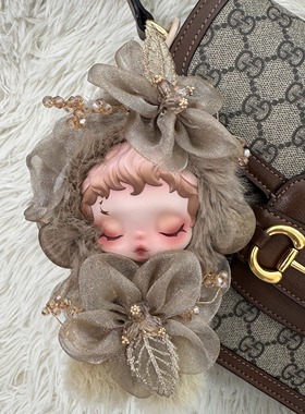 sp光织园二代沐木娃衣定制冬日乐章挂件原创DIY衣服头饰花朵裙子