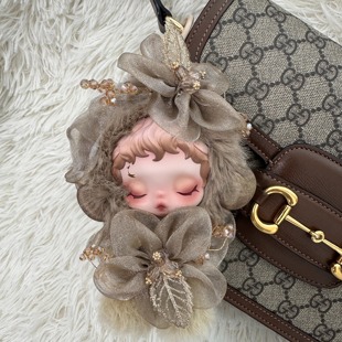 sp光织园二代沐木娃衣定制冬日乐章挂件原创DIY衣服头饰花朵裙子