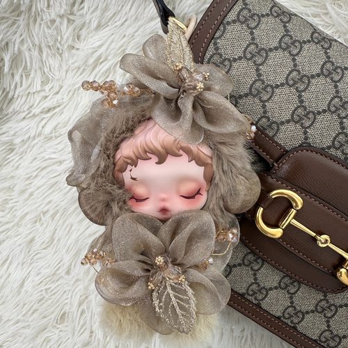 sp光织园二代沐木娃衣定制冬日乐章挂件原创DIY衣服头饰花朵裙子