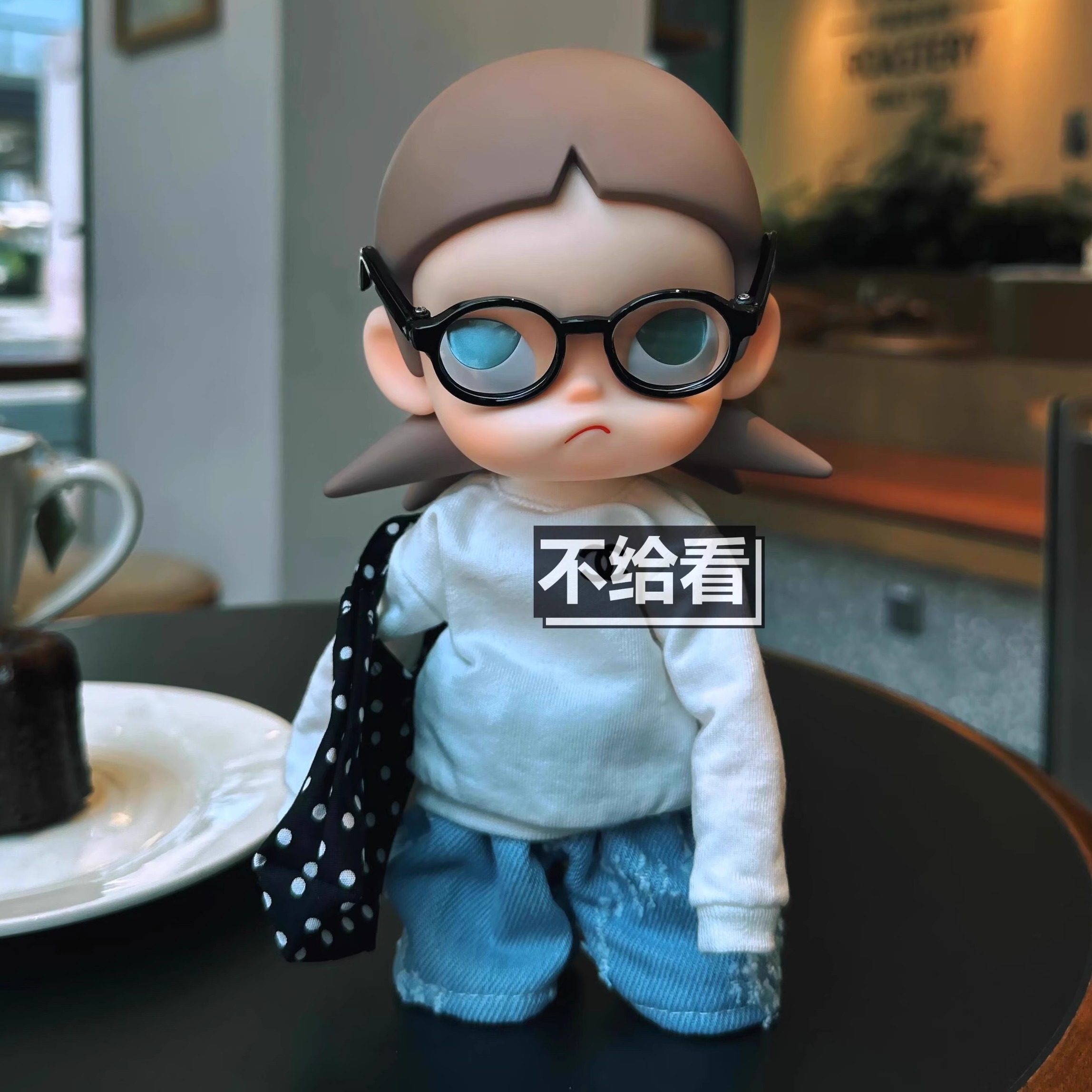 泡泡玛特Zsiga向往之处娃衣1/8可动玩偶嘎子姐潮酷公仔衣服着替装