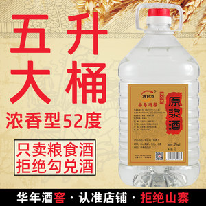 东北散装5l约桶装可泡药酒用白酒