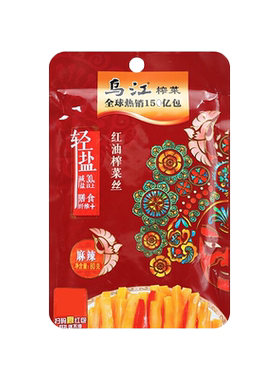 88g乌江红油榨菜丝麻辣味