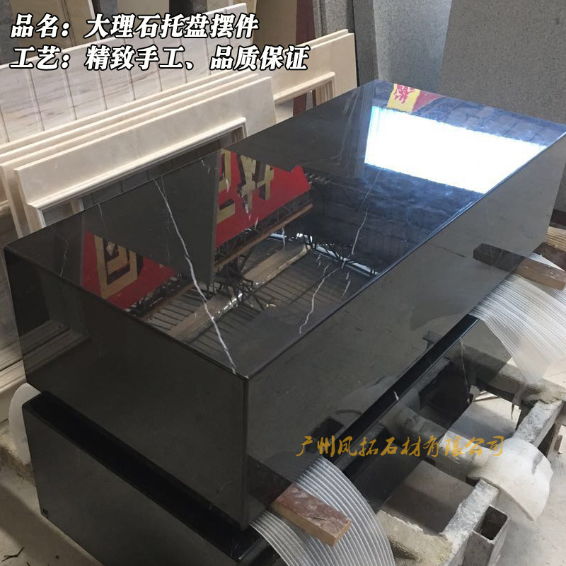石材 天然大理石底座石材摆件装饰品 广州发货 全国可发物流
