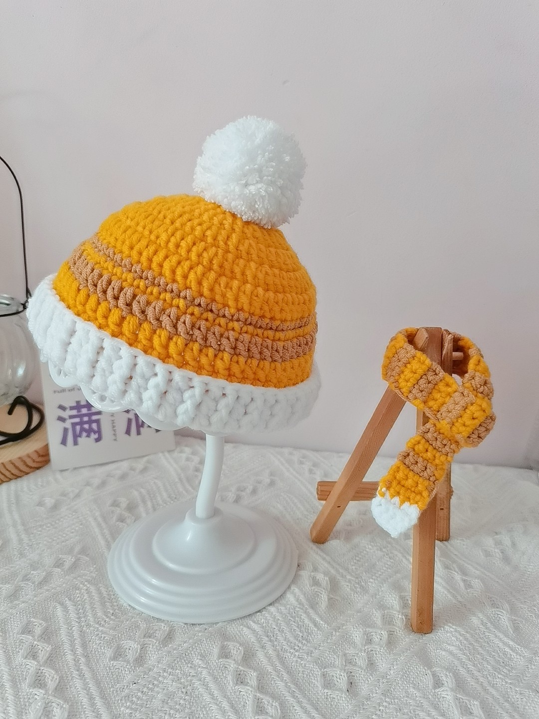 宝宝婴儿鞋子手工编织婴儿毛绒玩具娃娃毛线钩织成品帽子,服饰配件/皮带/帽子/围巾,DIY编织材料包,淘宝优惠券,粉丝福利购,淘宝优惠卷