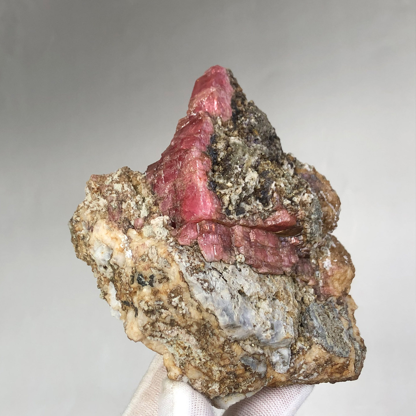 天然菱锰矿原石矿物晶体原矿观赏奇石收藏地质科普教学标本小摆件
