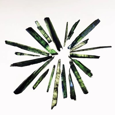 天然巴西蓝铁矿原石标本摆件