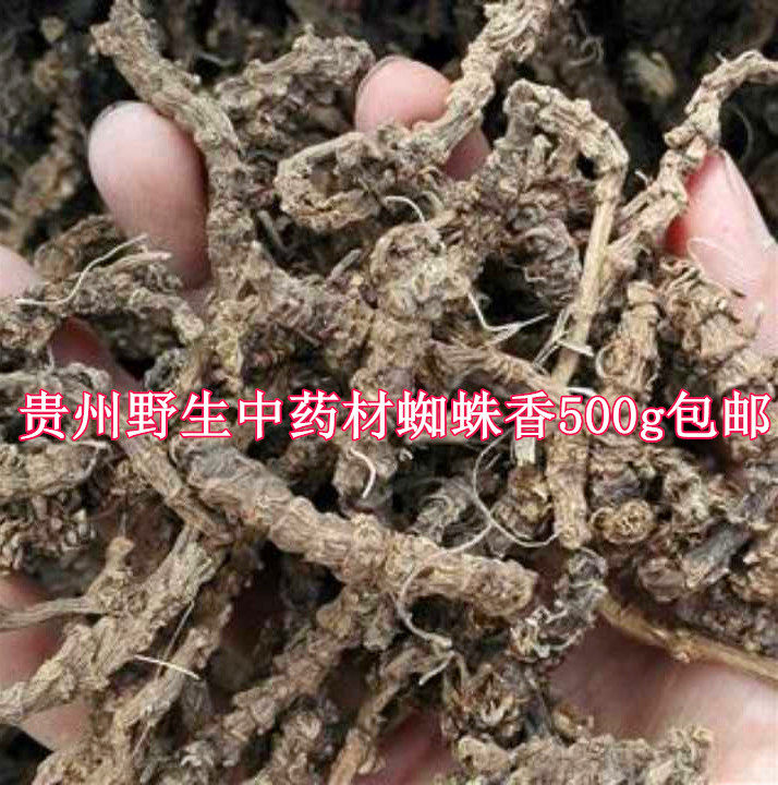 贵州中草药材蜘蛛香500g包邮 山货干货马蹄香养心莲猫儿屎老虎七