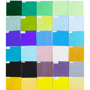 那儿nar热熔玻璃COE90 微波窑炉艺术玻璃手工制作10cm