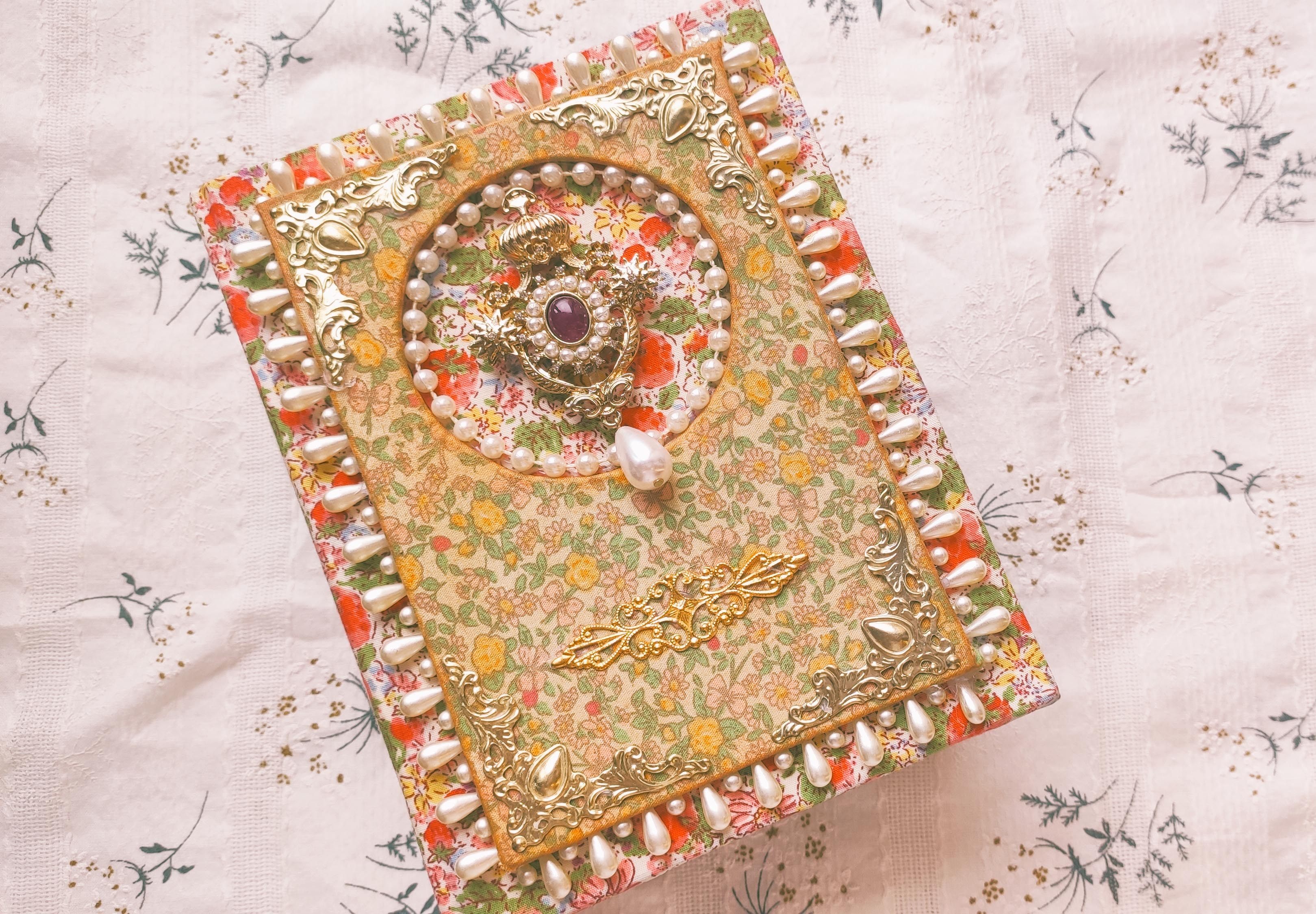 【兔兔手帐铺子】宫廷华丽手帐本junk journal网红 复古风 少女心