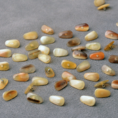 手工纯牛角鼻托牛角眼镜鼻托垫托叶鼻垫金色纯钛防过敏个性 文玩