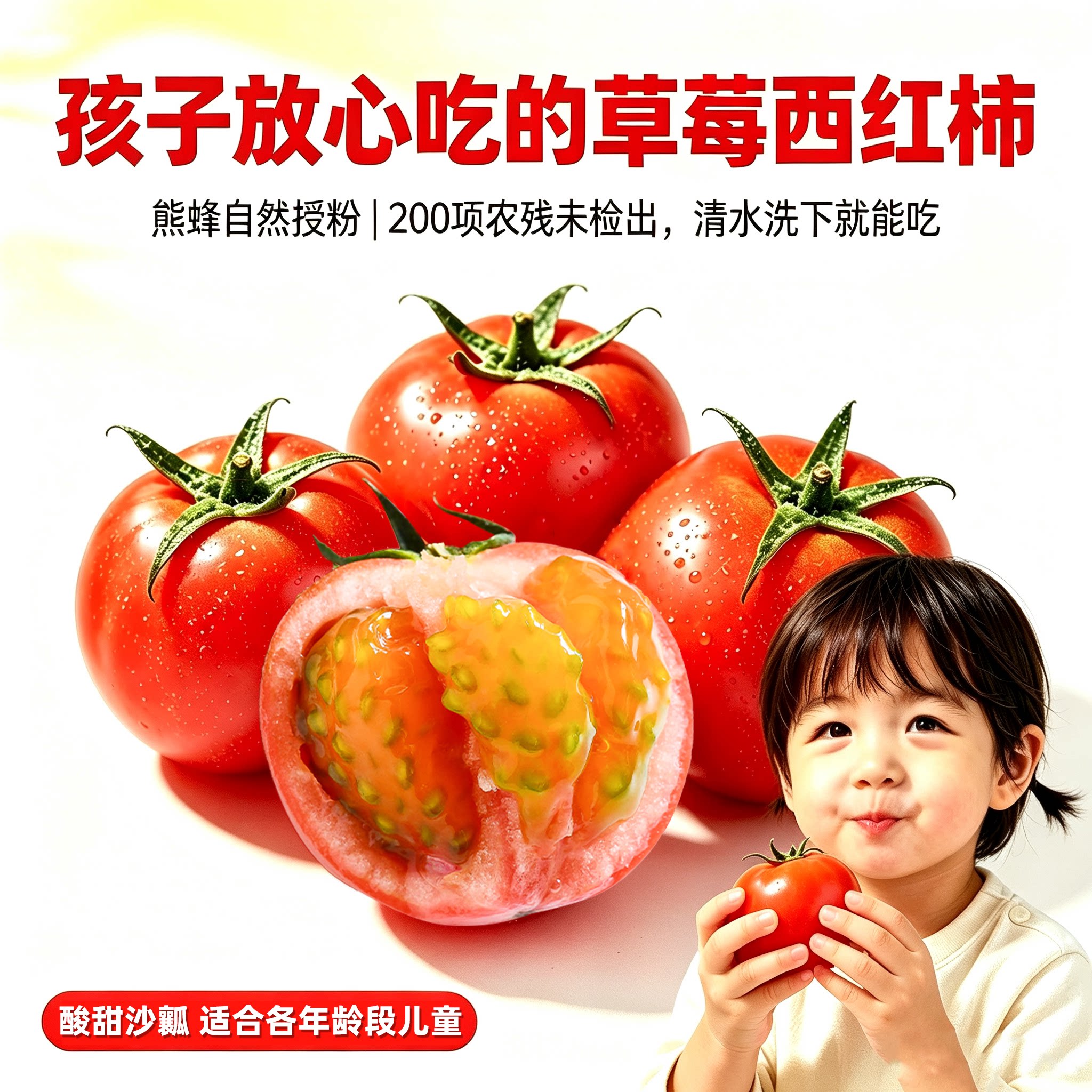蜂果家宝宝吃的西红柿