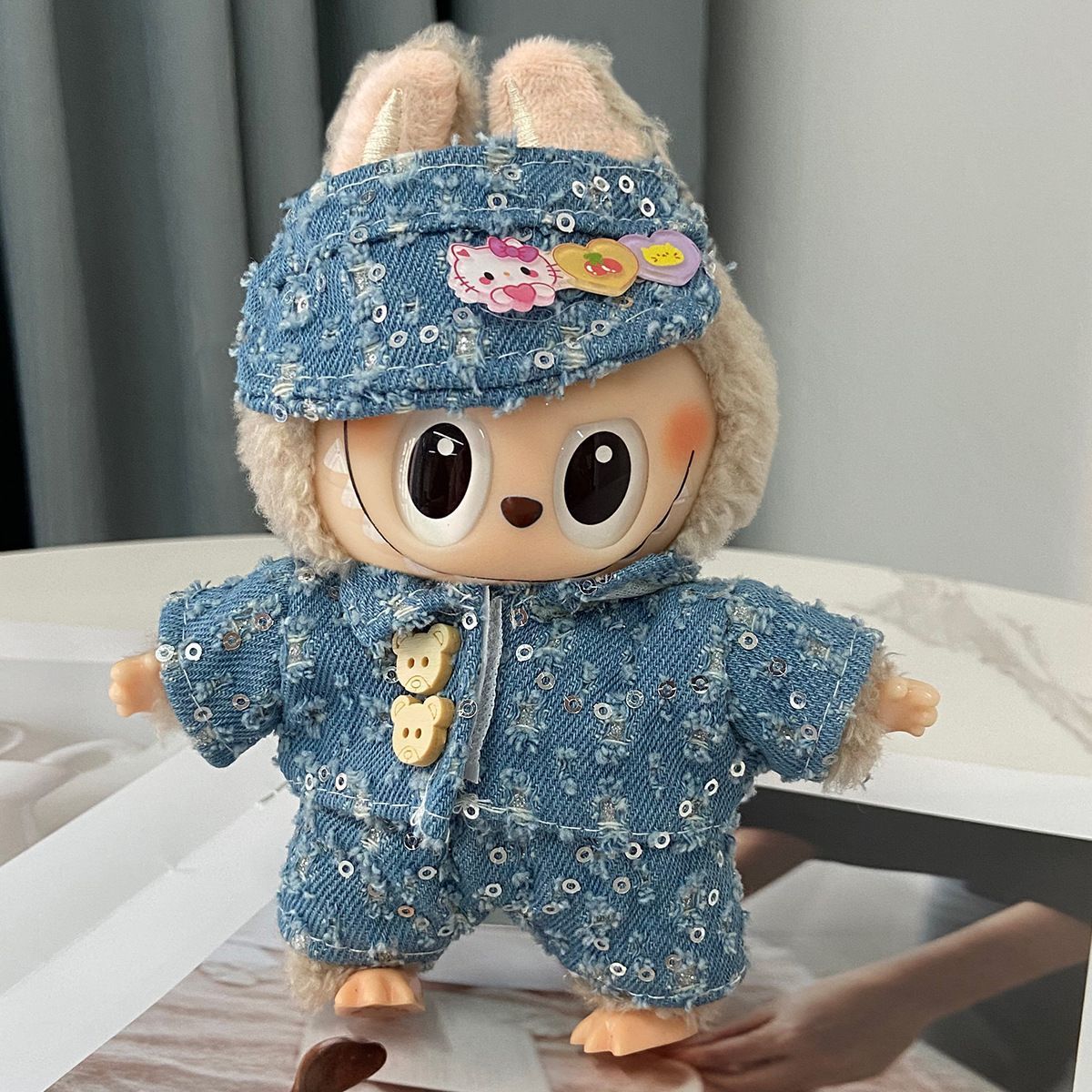 仅娃衣labu娃衣一二三代搪胶毛绒挂件玩具棉花娃娃替布布拉布衣服