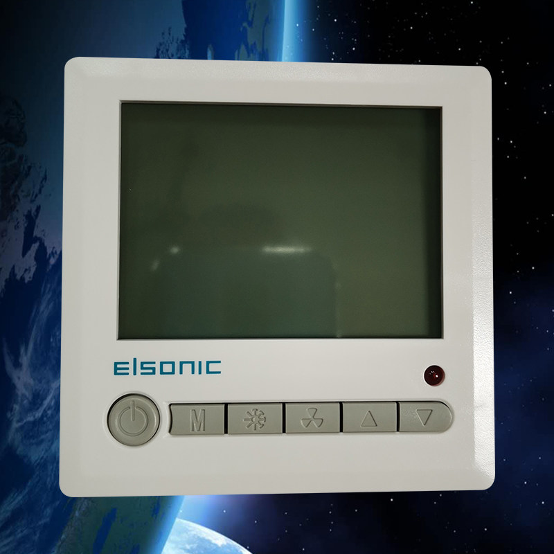 正品亿林elsonic温控器 开关型电动风阀温控面板 两档风阀开关