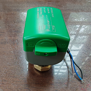 中央空调电动阀V8018三线一控二通阀截止阀风机盘管电动阀执行器