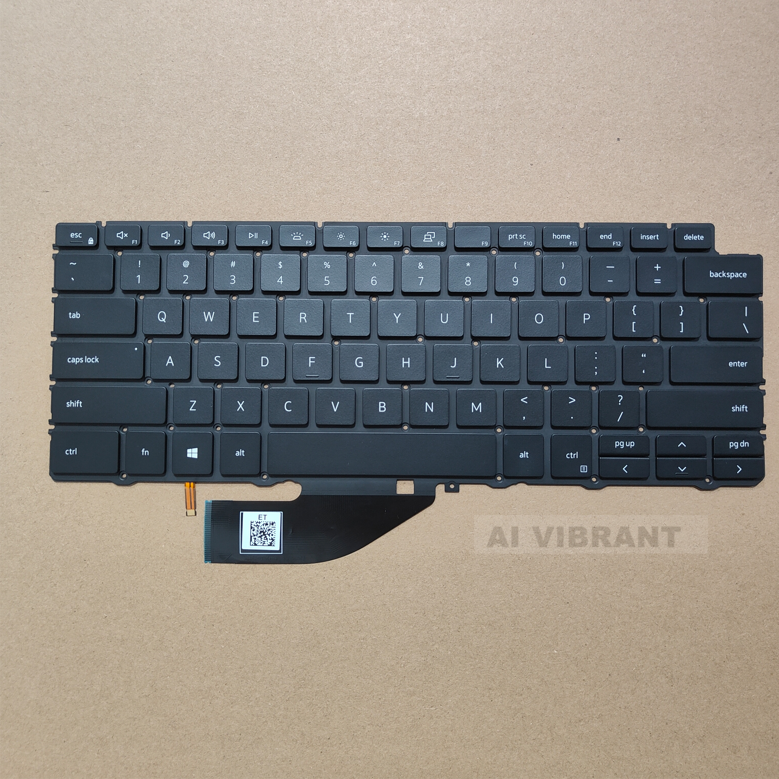 适用于戴尔Dell XPS 7390 9310 2-in-1键盘 XFDCF KTR02 4J7RW
